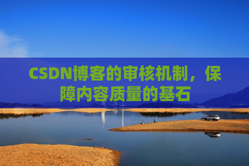 CSDN博客的审核机制，保障内容质量的基石